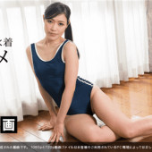1Pondo 062117_001 Reina Shiraishi Sumaho longitudinal motion video school swimsuit raw skeleton