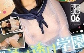 Luscious Japanese teen in a school uniform gets oiled and toyed